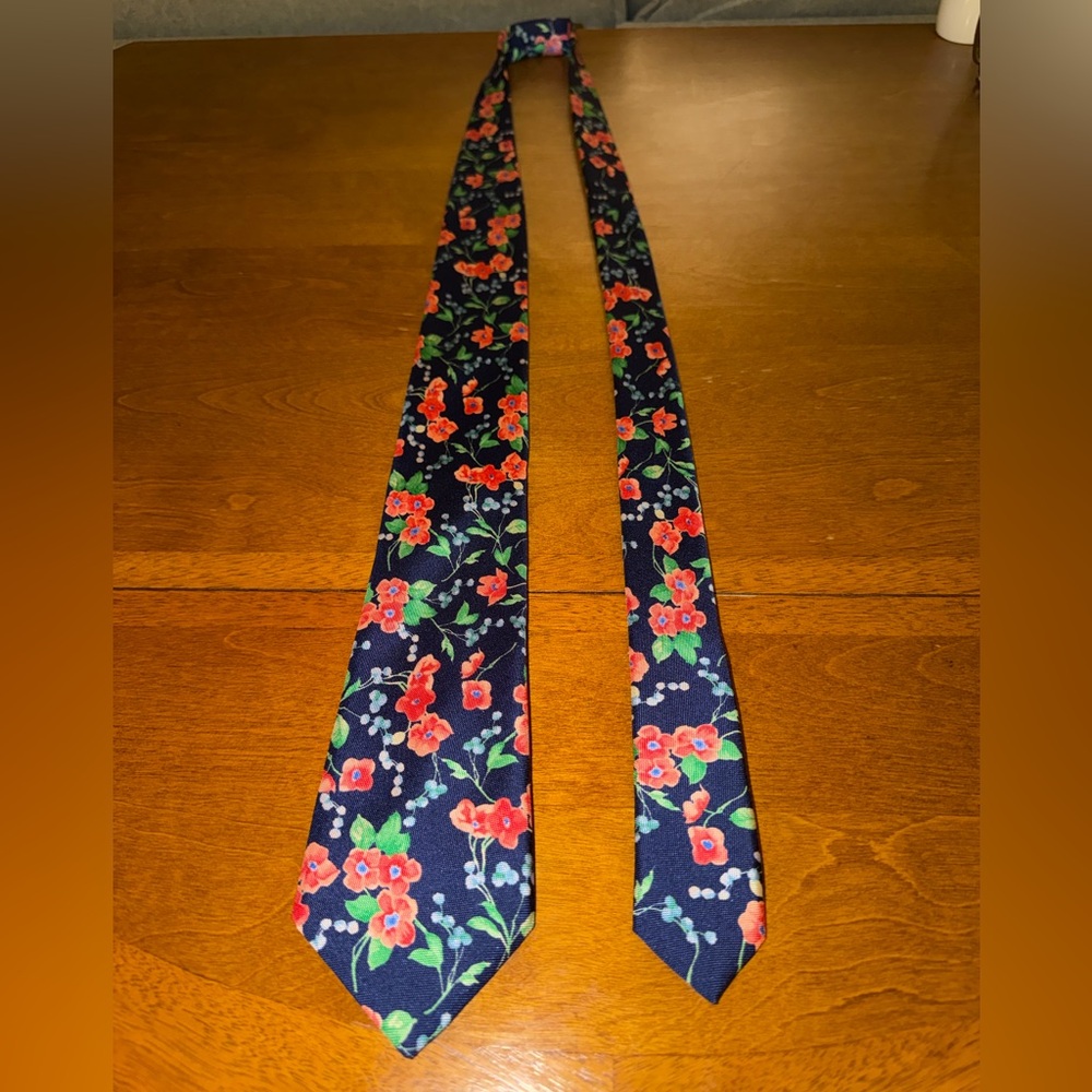 Bonobos Floral Navy Tie